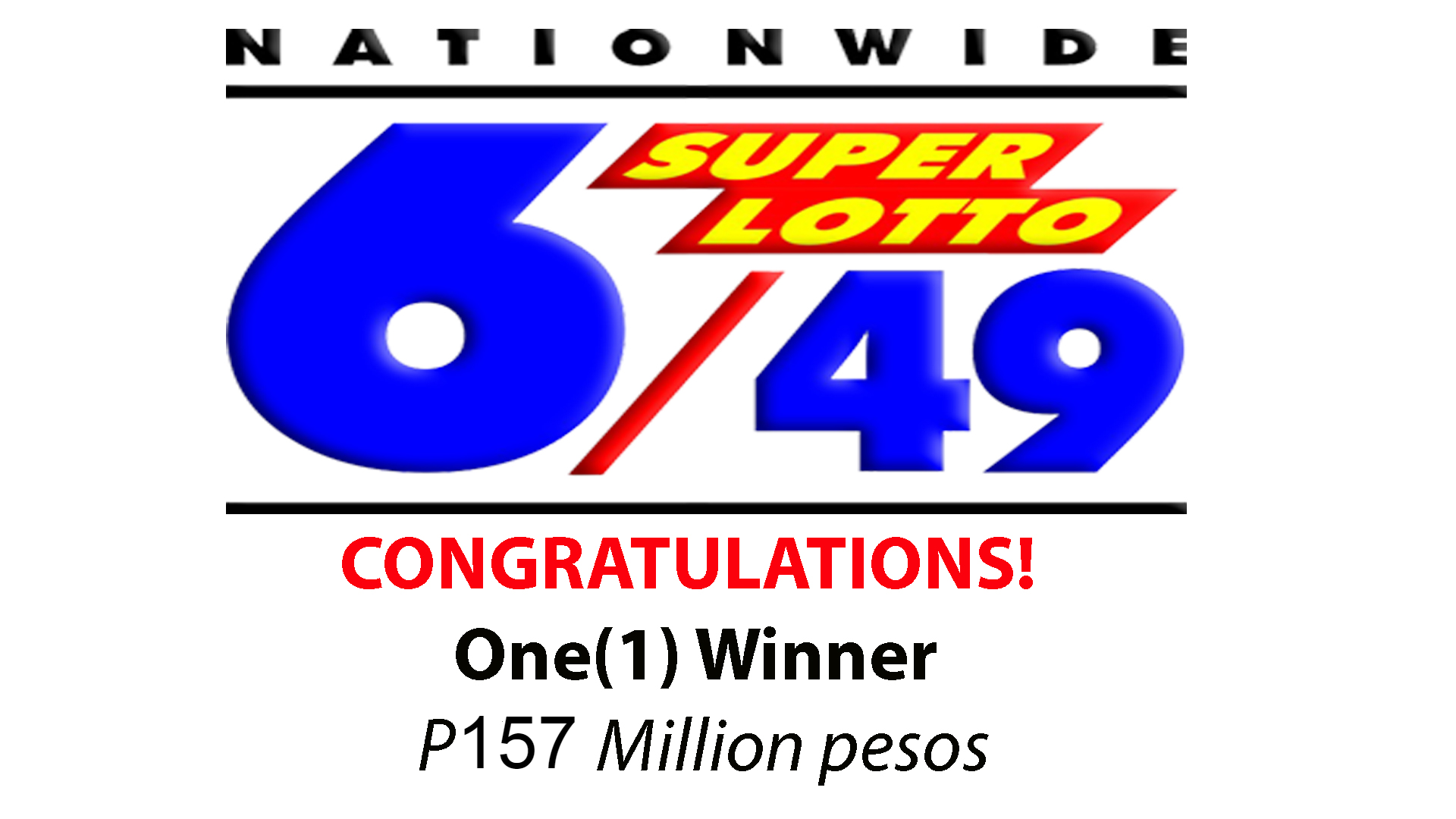157 Million SOLO WINNER - Superlotto 6/49 Jackpot Prize On July 18, 2024 PCSO Official Game Results
