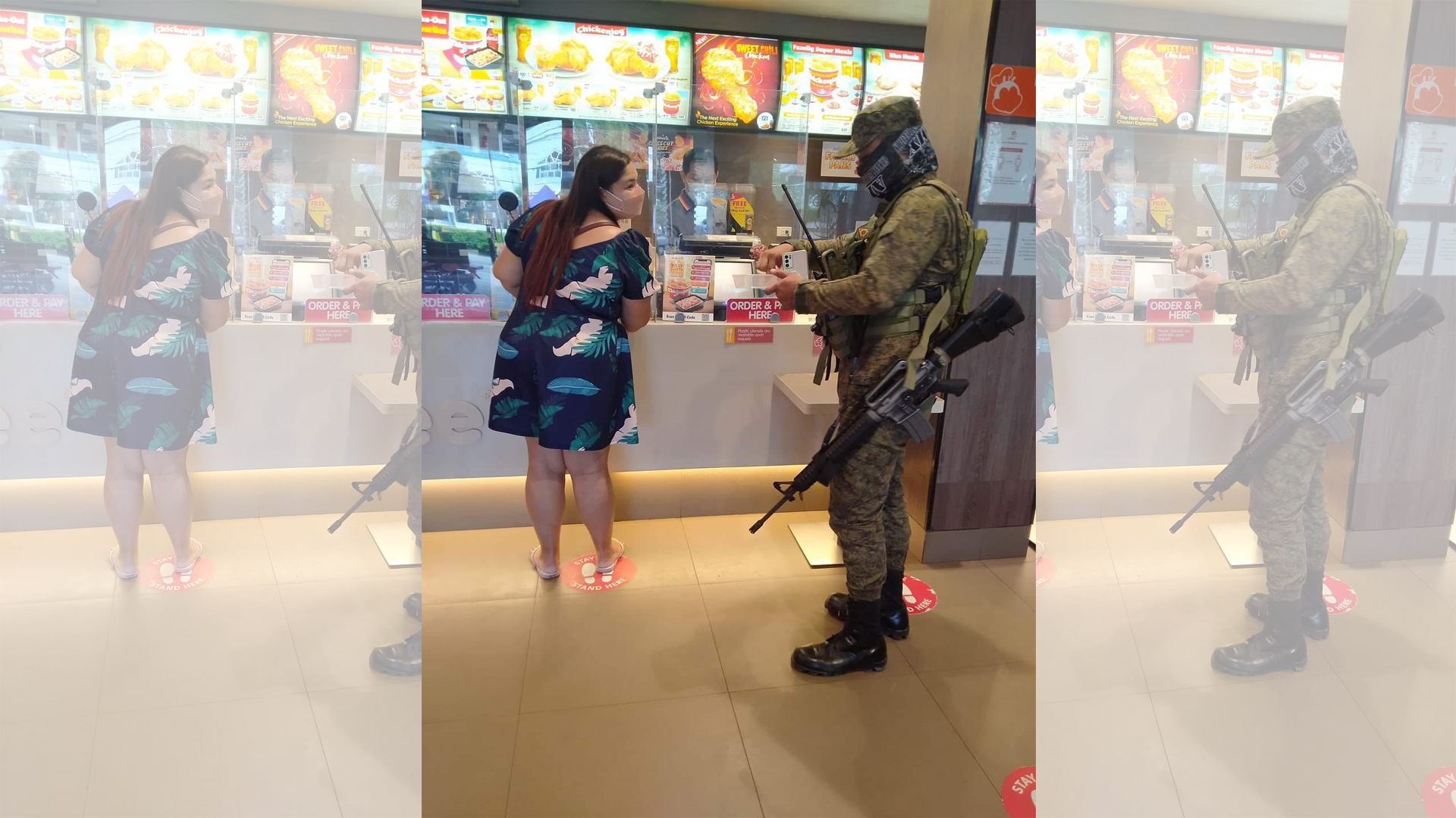 kind-lady-from-samar-offers-jollibee-foods-to-soldiers